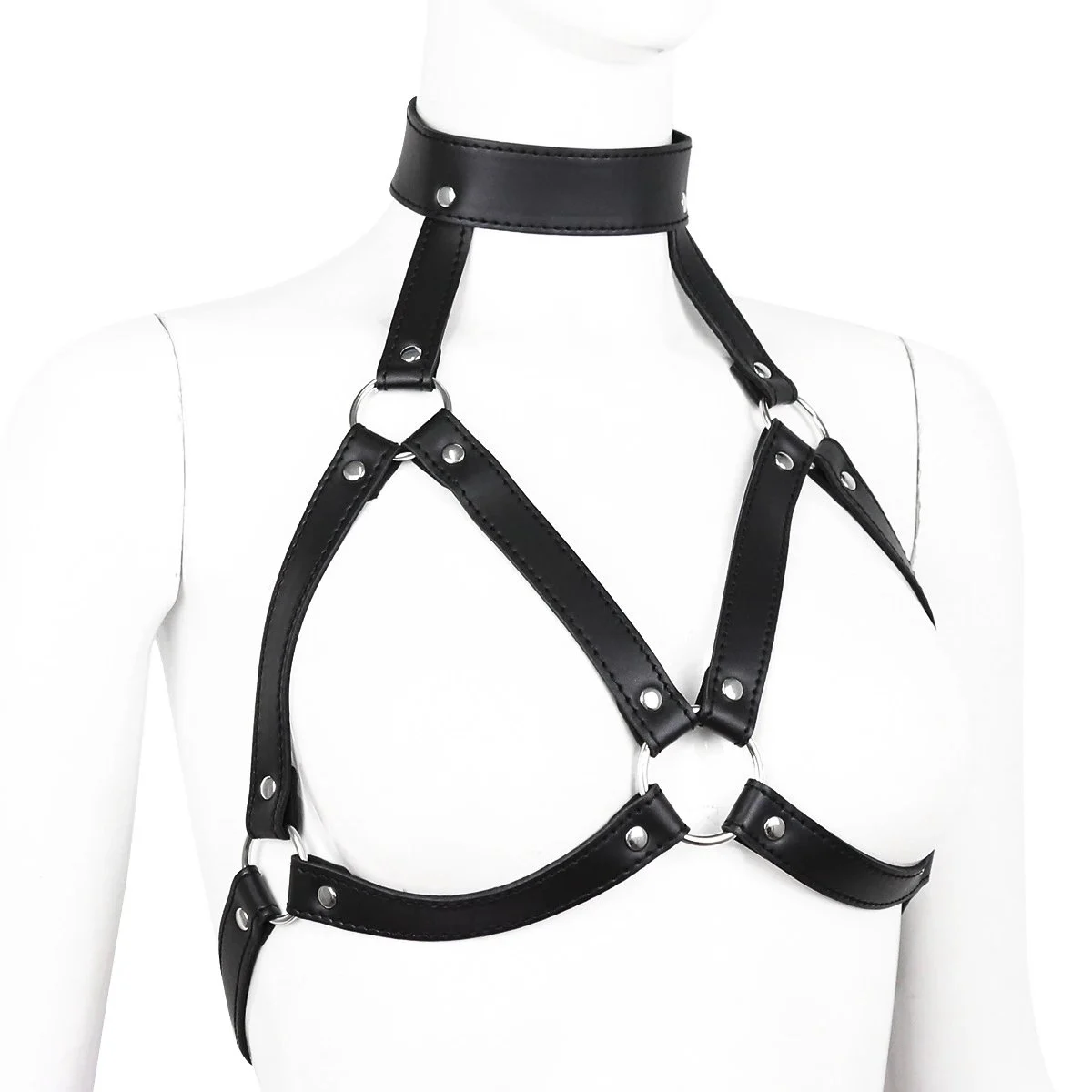 Sex Bondage Clothes Leather Flirty Clothes Adult Toys Bondage Collar Sex Clothing Sex Leather
