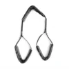 PU Leather Sponge Open Leg Bondage Restraints Neck Leg Spreader Strap Slave Bondage Thigh Cuffs