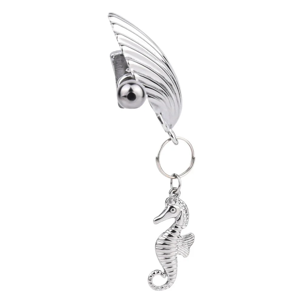 Silver Shells Nipple Clamp Restraints Nipples Chest Massager Breast Stimulator Sex Toys for Women Pleasure Erotic Toy