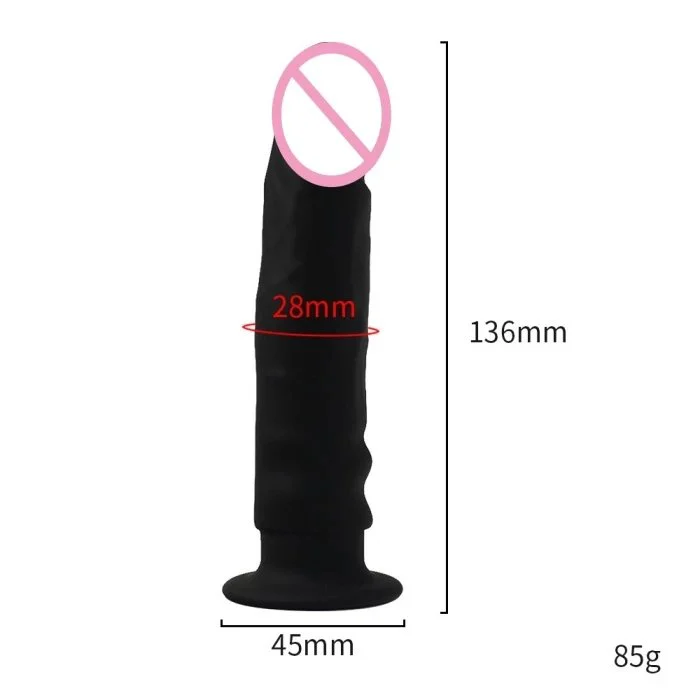 Lifelike Silicone Small Dildo Sex Toys for Men and Women's Anal and Vaginal Stimulation
