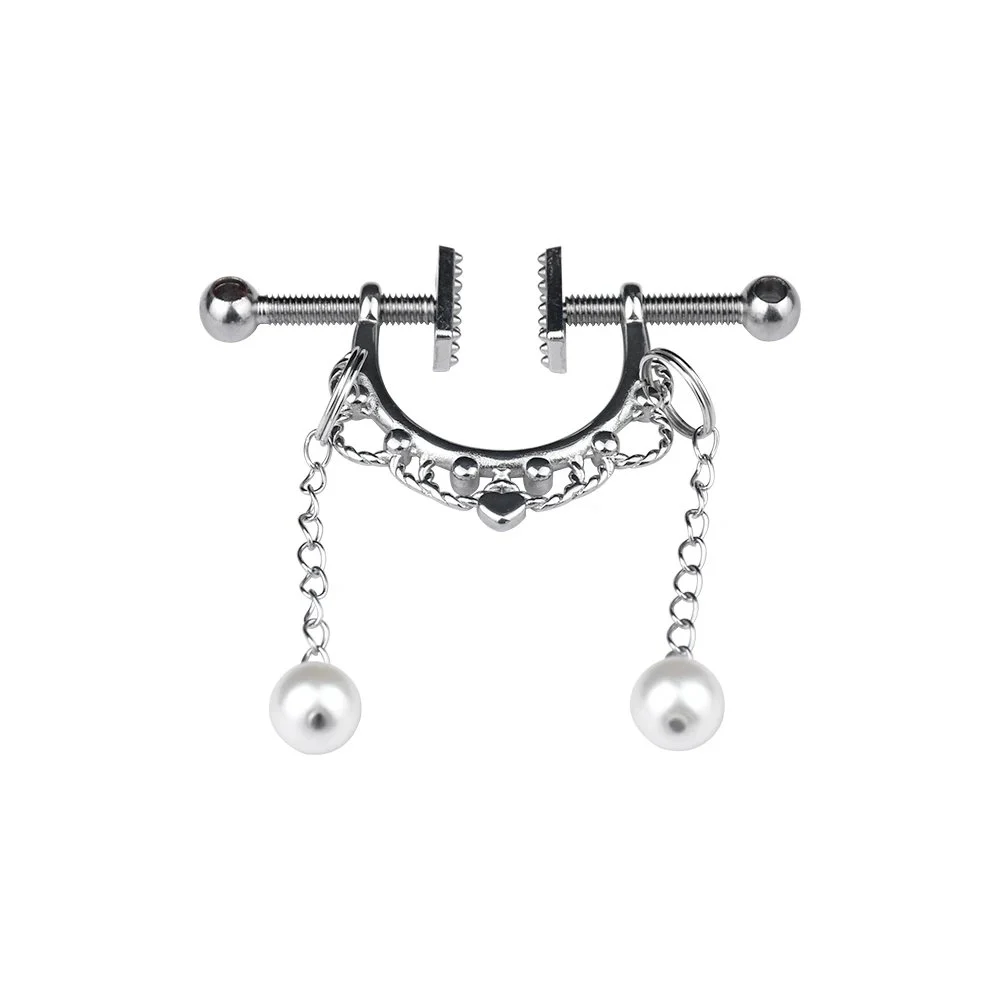 Pairs of Nipple Clamps Golden Chain Matched for Women Sexy Breast Drop Shipping