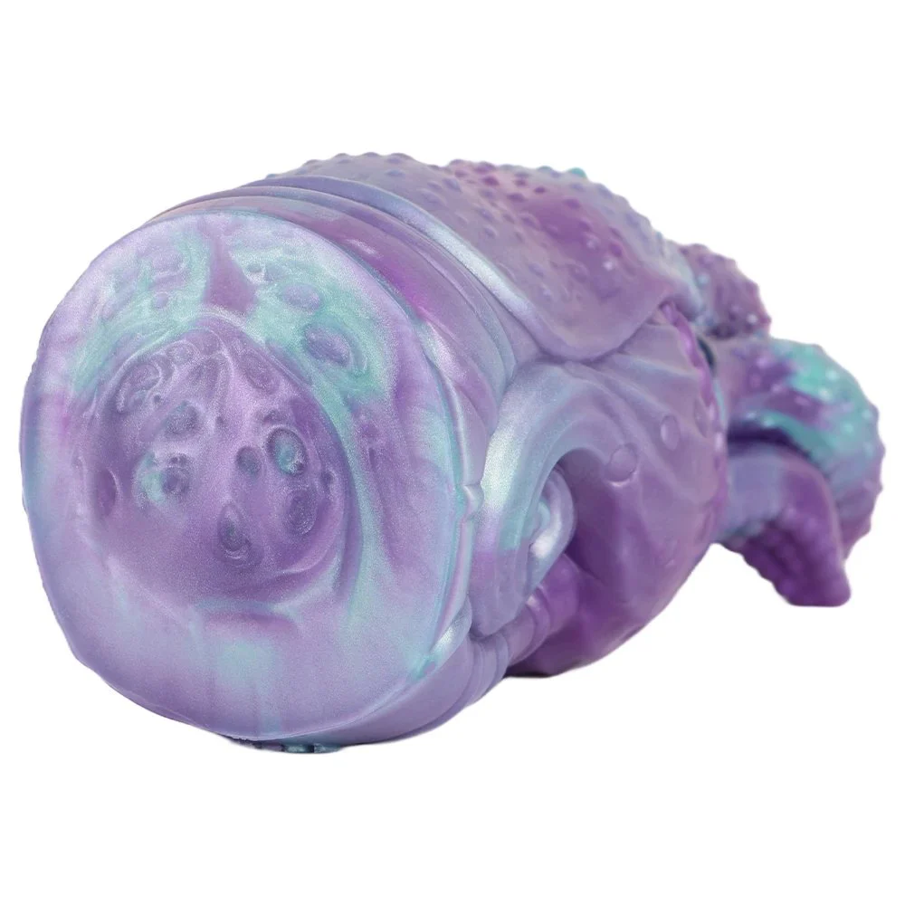 Masturbating Sex Toy Fantasy Airplane Cup with Realistic Silicone Skin Deep Sea Animal Nautilus for Male Sexual Pleasure