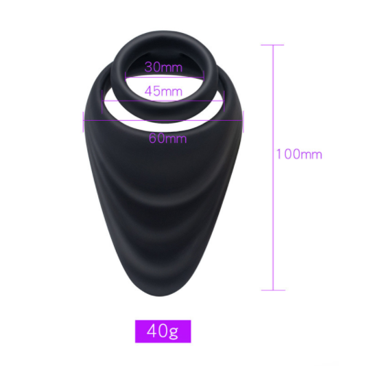 Penile Persistent Locking Prostatic Massager Delay Stimulation Locking Ring for Male