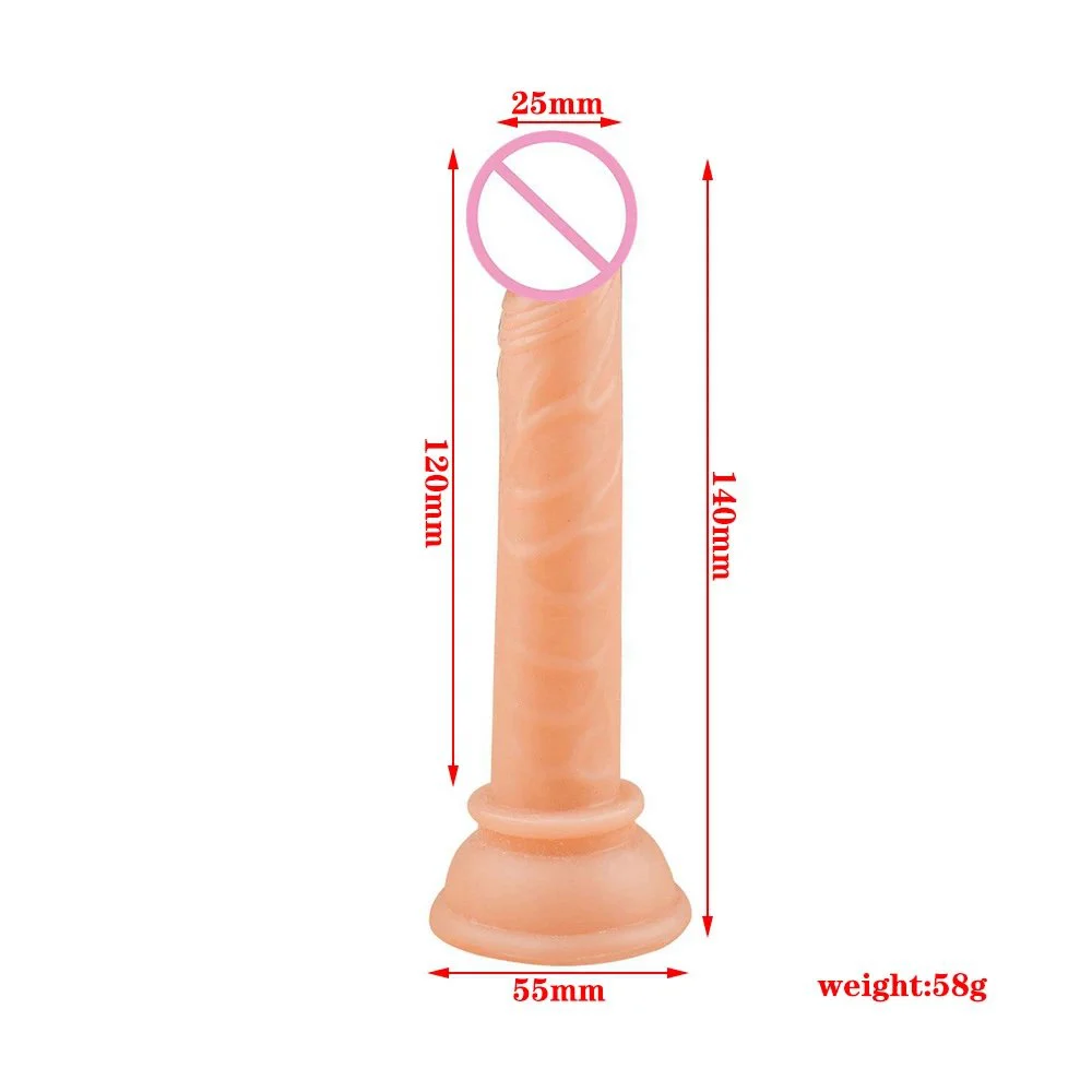 Sex Toys for Women Flexible Realistic Mini Crystal Soft Jelly Dildo With Suction Cup