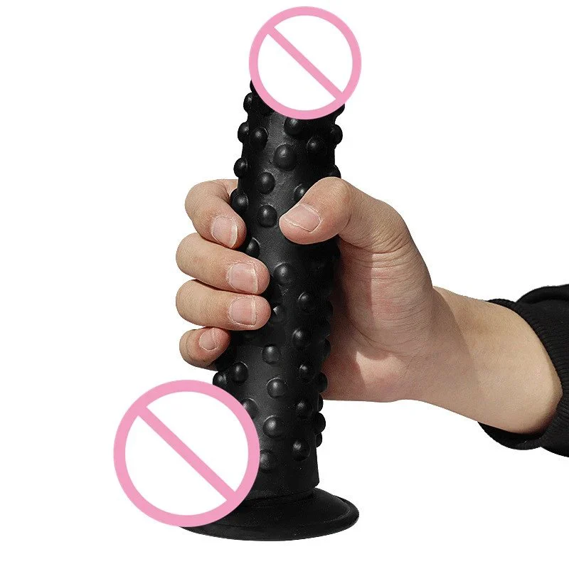Female Masturbation Super Soft Big Sex Toy Dildo for Woman Realistic Corn Dildo Suction Cup