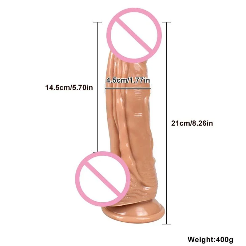 Sex Toys Silicone Large Realistic Penis Suction Cup Big Realistic Dildo Vibrator Adult Sex Thrusting Dildo Machine