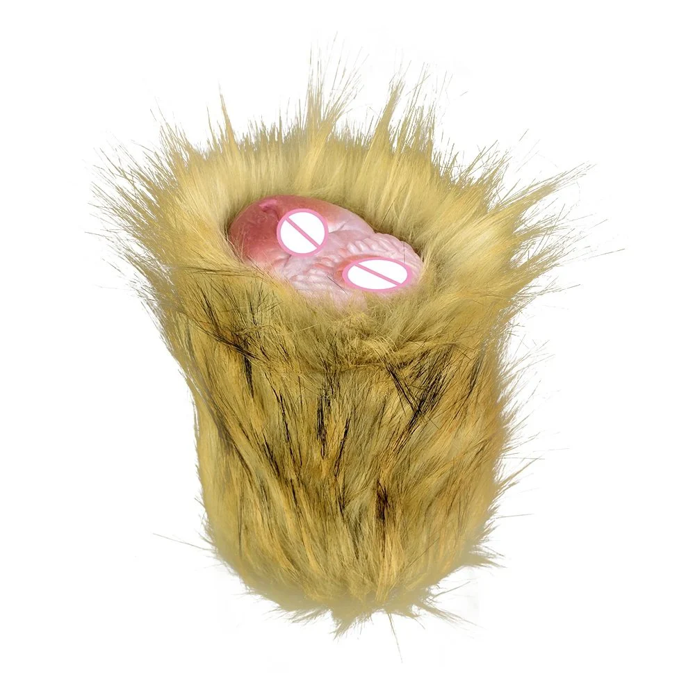 Men Pocket Pussy Realistic Animal Vagina Male Masturbator Erotic Delay Ejaculation Tool
