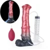 Horse Dildo Fantasy Long Long Squirting Horse Dildo With Sucker Silicone Ejaculation Penis