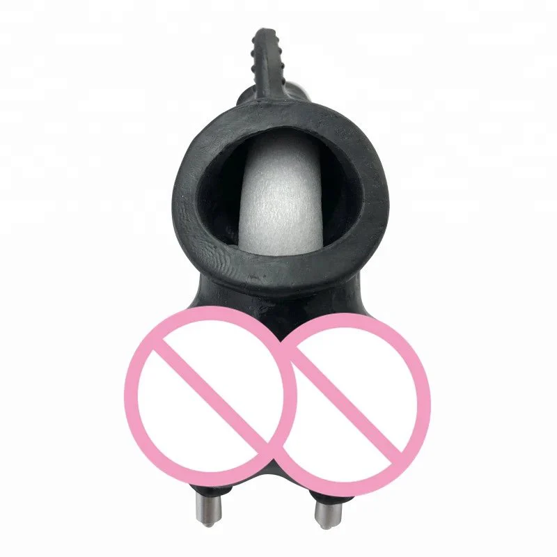 Electric Shock Penis Sleeve Reusable Condoms for Male Massager Penis Enlargement