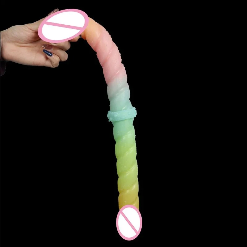Female Sexual Toy Rubber Cock Double Dildo Adults Game Machine Penis Sex Toy for Women Female