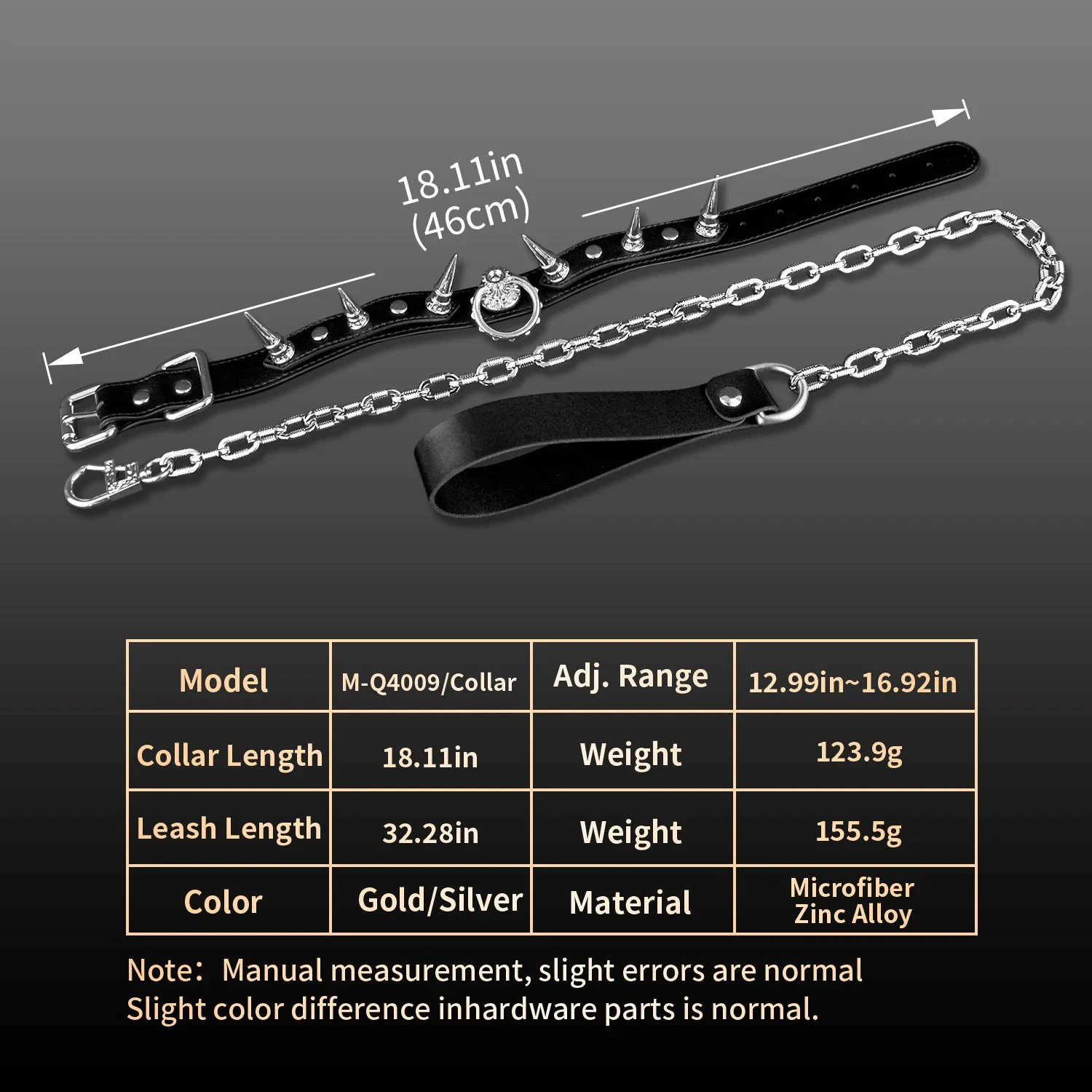 Premium Leather Collar and Leash Set Perfect for Couples Enthusiasts Adult Novelty Toy the ultimate Restraint Experience