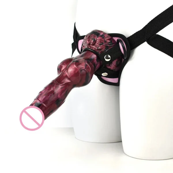 Sex Dildos for Women Masturbator Silicone Dildo Liquid Silicone Realistic Strap on Dildo with Belt for Les