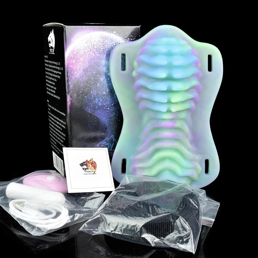 Grow in Dark Fantasy Tentacle Grinder Vibrator for Women Monster Tongue Silicone Grinder Adult Sex Toys