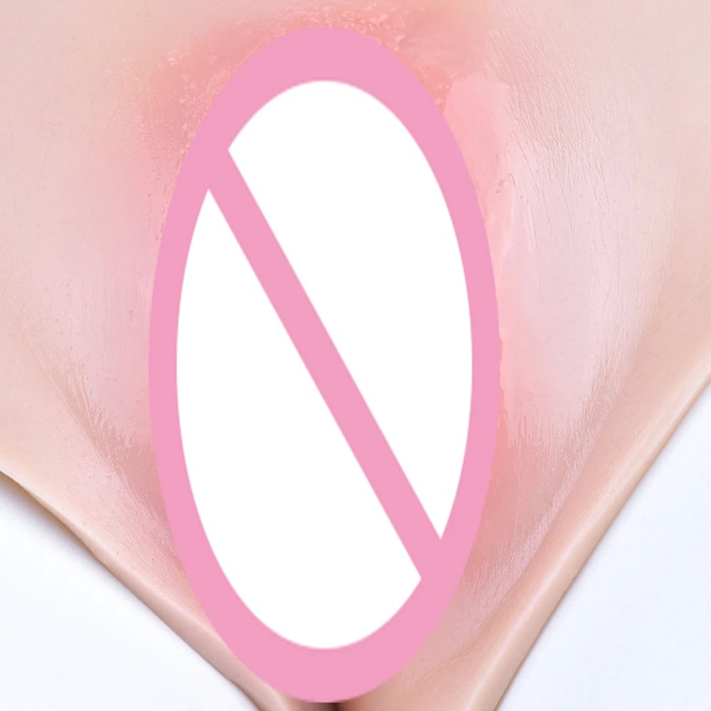 14 cm Vagina Tunnel Sissy Pants for Gay Male BDSM Game for 18+ Adult