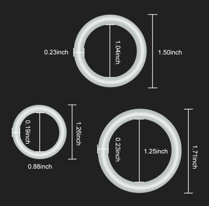 Adult Sex Male Silicone Lock Ring Penis Exercise Device Male Penis Ring