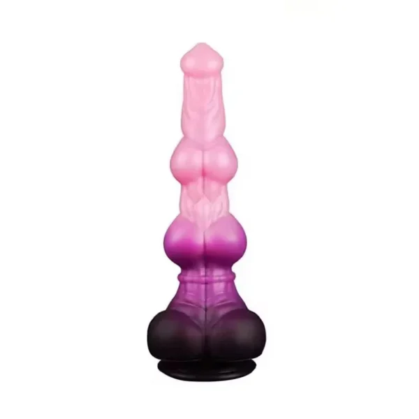 Thick Animal Soft Eco-Friendly Waterproof IPX6 Silicone Dildos Alien Fantasy G-Spot Stimulation Knotted Suction