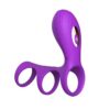 7-Speed Remote Control Dildo Vibrating Cock Ring for Men Penis Rings