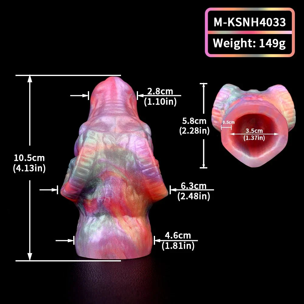 New Animal Style Mouth Gags with Realistic Touch Feeling Mouth Gags for Couple Sex Game