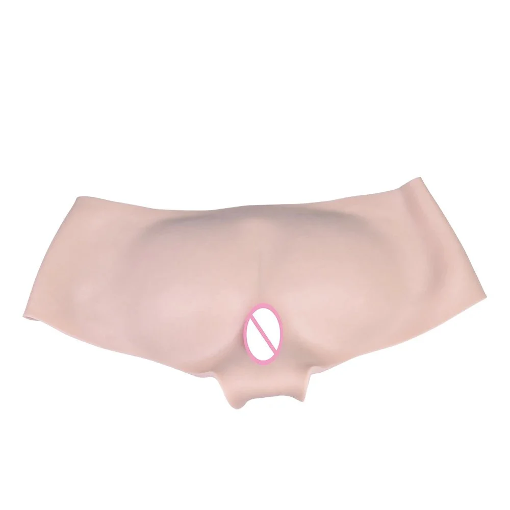 Realistic Vagina Panties Silicone Crossdresser Gay Transvestite Panties Sex Toy for Gay