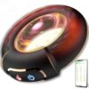 APP Controlled Men's Adult Penis Ring 10 Frequency Heating and Vibrating Cock Ring With Delay Time Feature