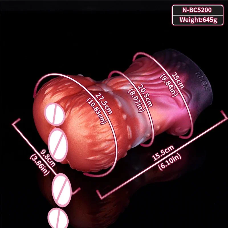 NNSX Lukas Fantasy Realistic Dog Vagina Pussy Pocket Male Masturbators Deep Throat Sex Toys Double Hole Fetish Sex Toys for Men