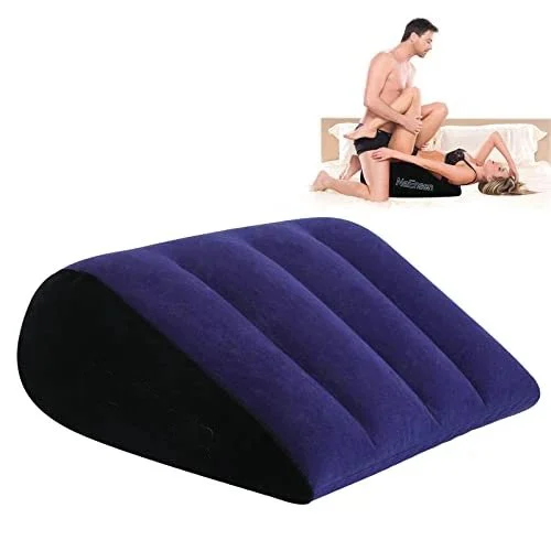 Adult Toys Sex Pillow Triangle Inflatable Ramp Furniture for Couples Helps with Deeper Positioning