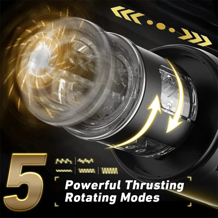 Powerful Thrusting Suction Automatic Rotation Male Masturbation Cup Sex Toys for Men
