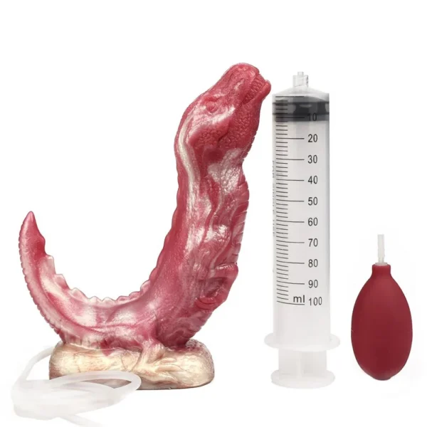 Launch Dinosaur Shaped Dildo Anal Plug Soft Fun Adult Toys for Men Women