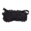 Women Black Lace Eye Mask Restraint Handcuffs 3 Pieces Sets Erotic Flirt Blindfold Patch Slave Restraints Accessories