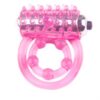 Rubber Penis Ring for Man Delay Ejaculation Double Vibrating Cock Rings Sex Toys Men