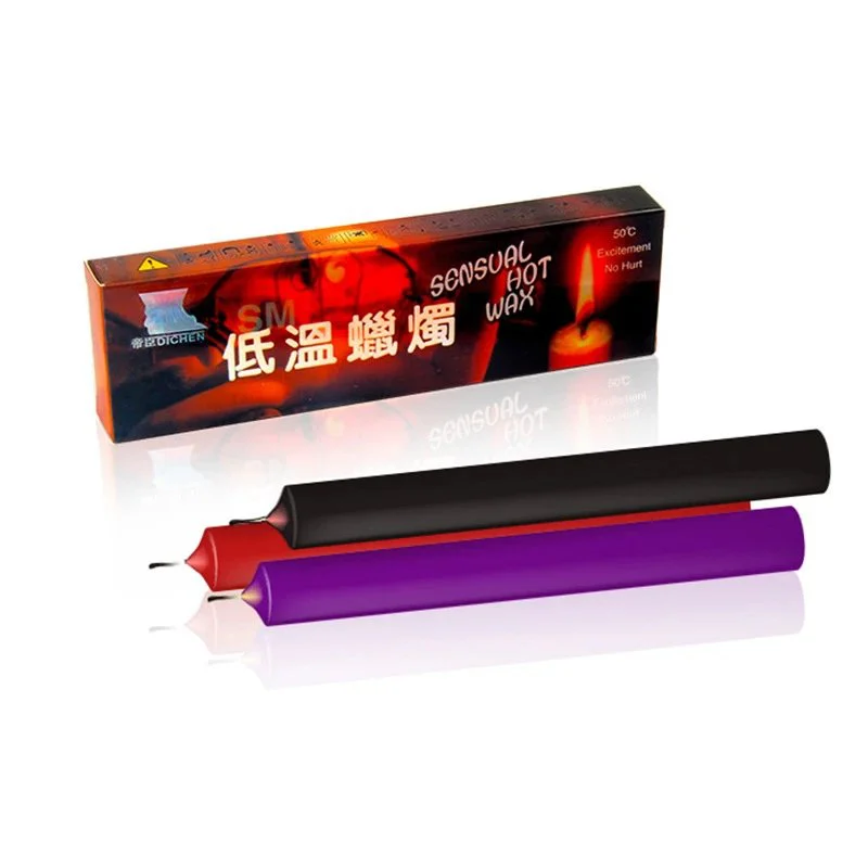 Sex Low Temperature Candle Drip Candle Wax Restraints Games Passion Massage Dripping Wax