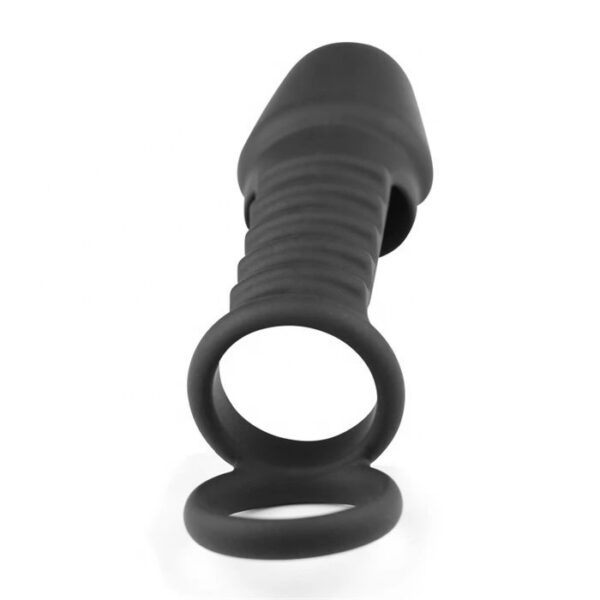 Silicone Cock Ring for Men Cheap Male Wearable Penis Toys with Vibrating Function Delay Ejaculation Time Sex Product
