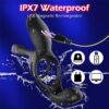 USB Magnetic Suction Charging Male Prostate Massage Vibrator Silicone Waterproof Prostata Stimulator