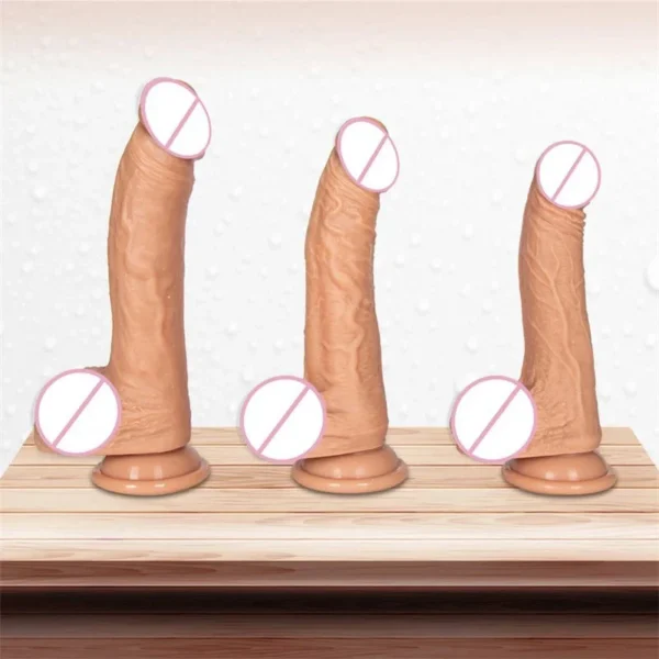 Wireless Remote Control Retractable Swing Dildo Vibrator Warming Thrusting Rotating Vibrating Realistic Dildo for Women Sex Toys