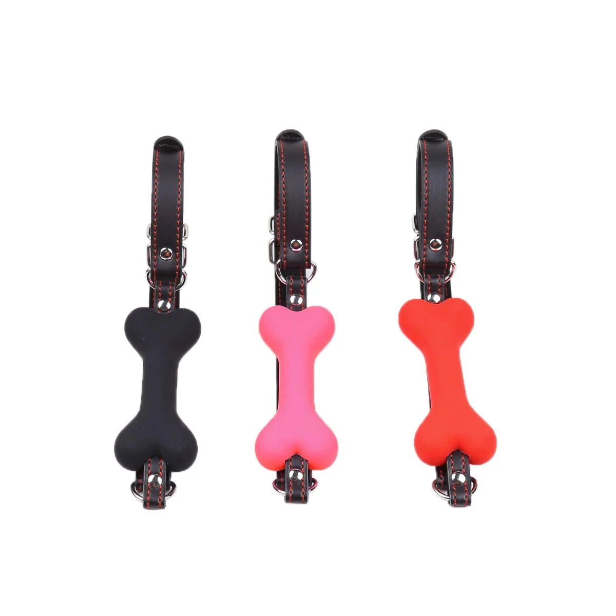 Dog Bone Mouth Plug Sex Toys Men Mouth Parts Alternative Silicone Dog Bone Toys Soft Mouth Ball Couple Toys