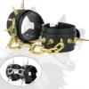 Leather Restraints for Adults Experience Cutting-Edge Stimulation and the Thrill of Confinement Available in 2 Colors