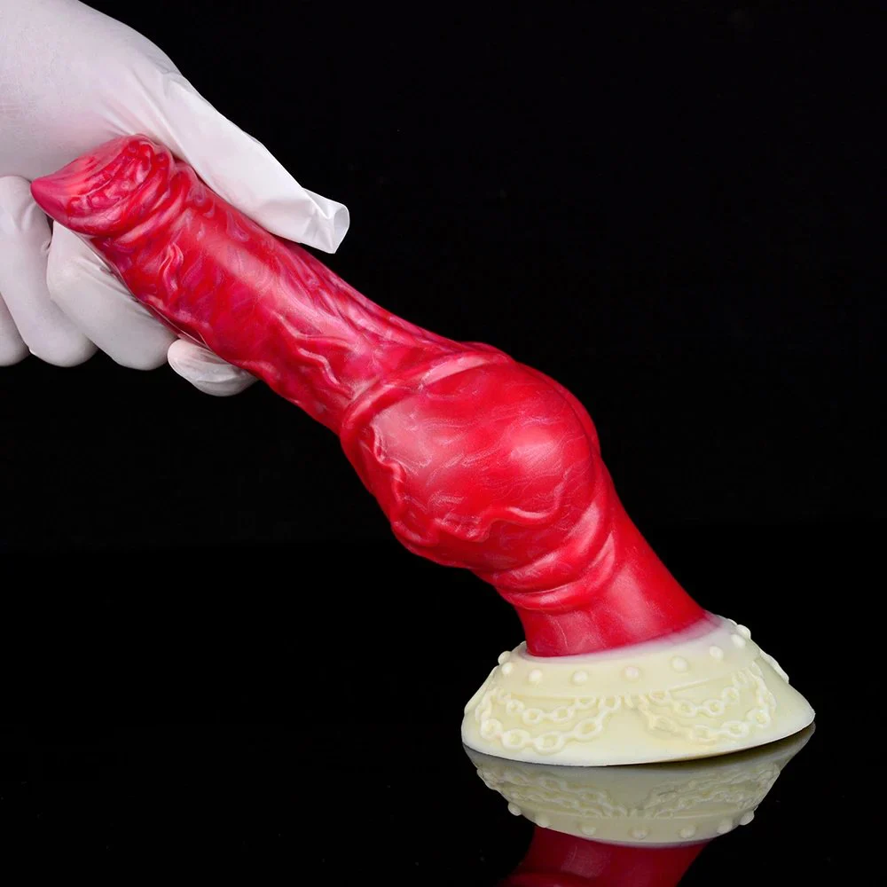 Monster Dildo Fantasy Silicone Huge Dildos with Strong Suction Cup for Hands-Free Play Anal Adult Sex Toy for Women & Men