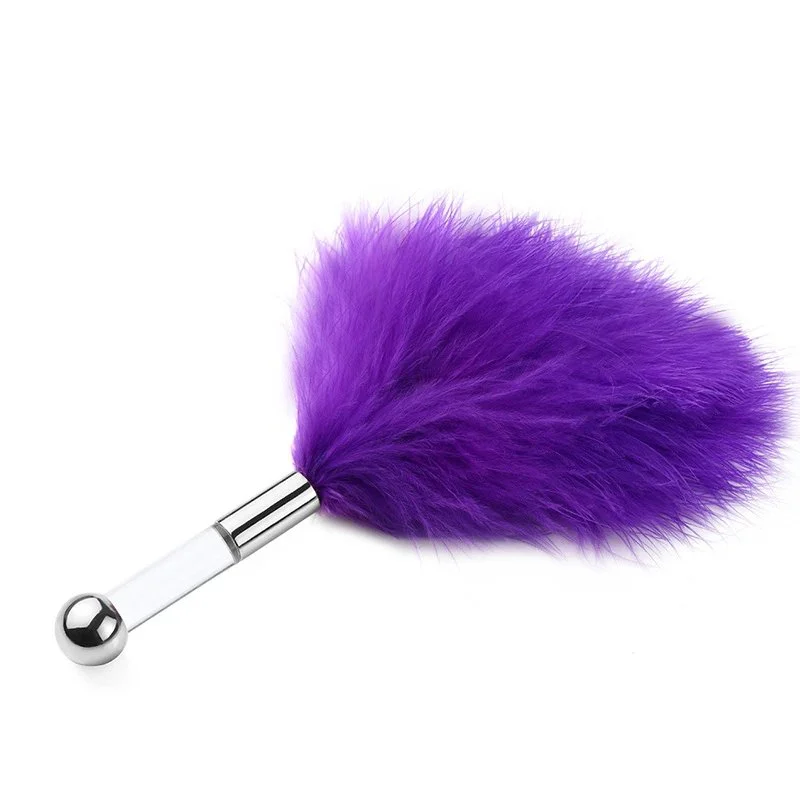 Flirting Feathers Soft Flogger Adult Sex Toy for Couples Flirt Whip Sex Toys
