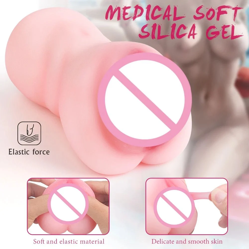 Realistic Silicone Mold Men's Masturbator Cup Men's Male Masturbator