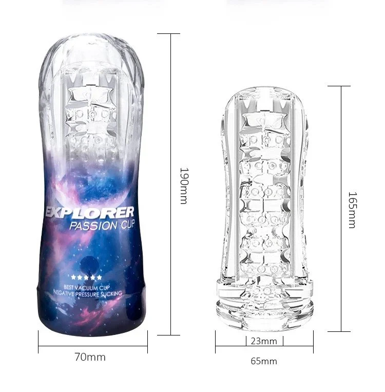 Pussy Sex Toys for Men Transparent Material Clear Male Sex Toys Product Sex Toys for Men Masturbating