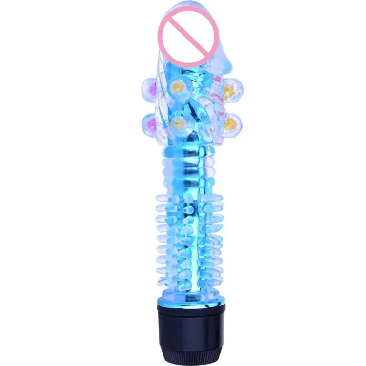 Sex Toys for Female Masturbation Realistic TPR Transparent Dildo Vibrator With Balls