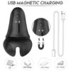 IPX7 Wearable Silicone Electric Stimulate Prostate Massager Vibrating Anal Butt Ejaculation Ring Vibrator for Adult Anal Toys