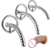 Metal Penis Plugs Stainless Steel Dilators Urethral Catheter Horse Eye Stick Penis Stimulator Masturbator Sex Toys for Men