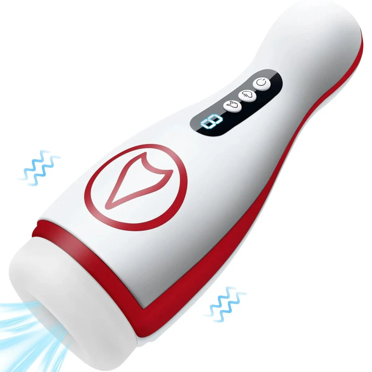 Rechargeable 7 Modes Squeeze Automatic Sucking Rotating Male Masturbation Cup With Voice Sex Toy