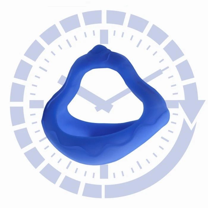 Stretchable Silicone Male Cock Ring for Delayed Ejaculation Sex Toy
