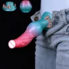 Silicone Fantasy Cock Wolf Knot Dildo Dog Huge Dildo Small Cock Knot Dog Dildo Silicon Anal Sex Toys for Adult