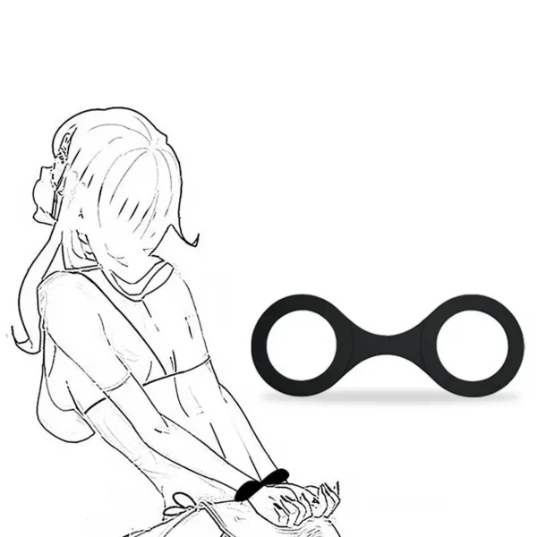 Silicone Handcuffs for Bondage Restraint Sex Toys