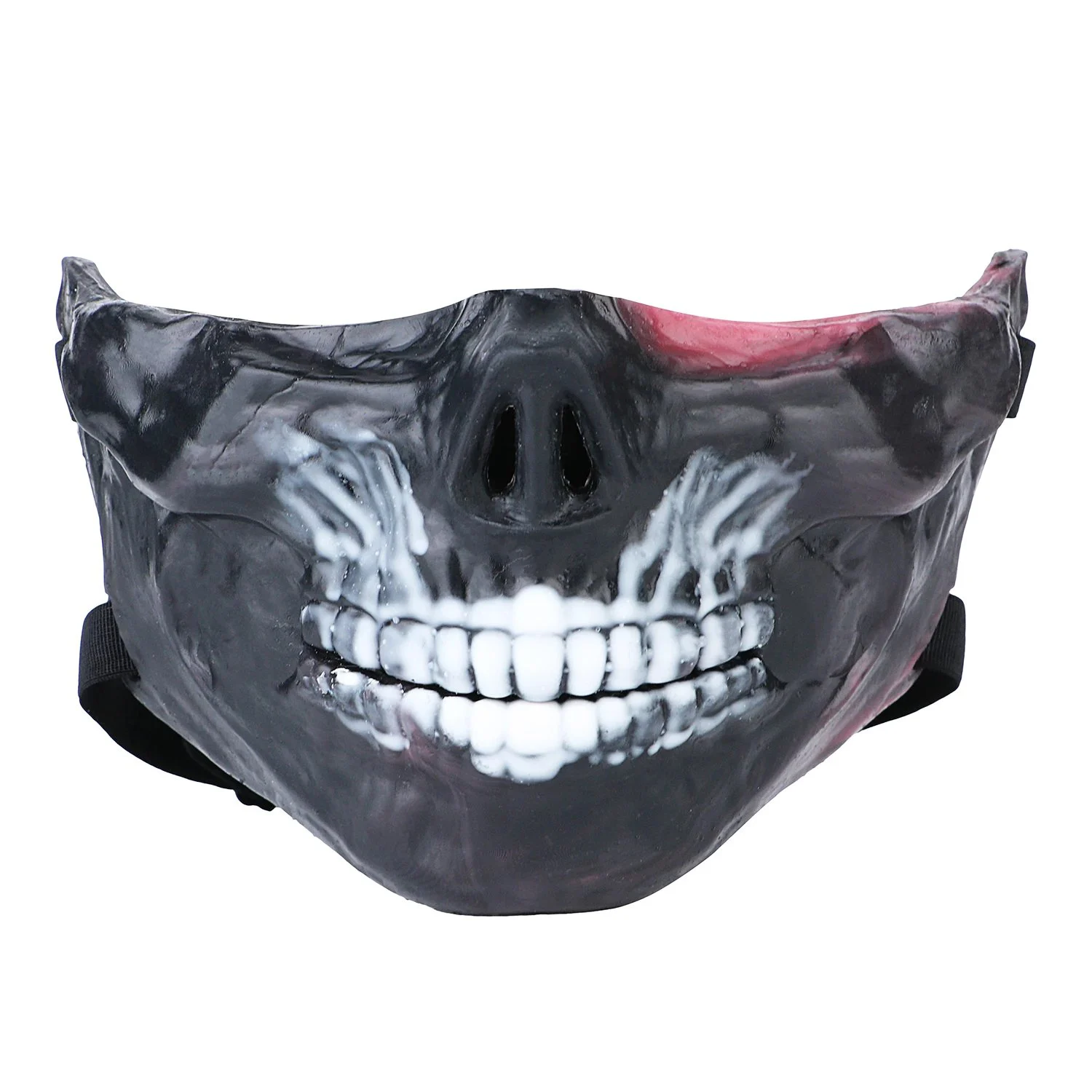 Skull of Original Half-face Mask with Beastly Skull Design for Adult Play Liquid Silicone Material