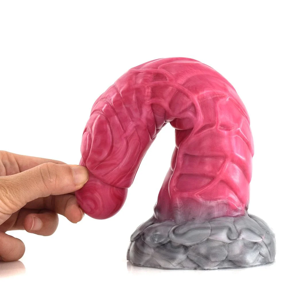 Silicone Adult Sex Toys Manufacture Anal Huge Thick Dildo for Women
