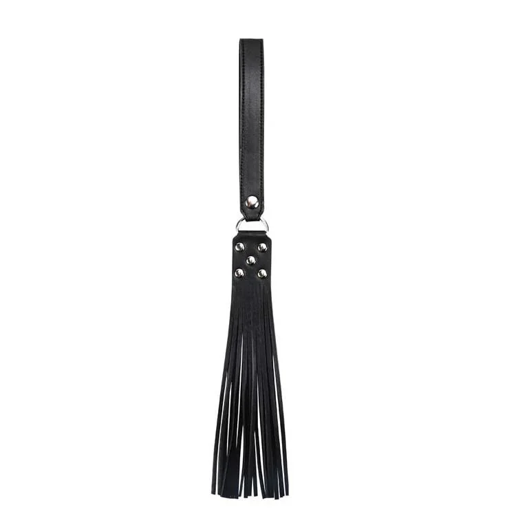 Silk Satin Blindfold Sexy Whip Eye Mask Set Leather Neck Collar Handcuff Bondage Sex Toys for Couple